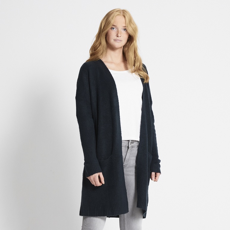 Basic knit long cardigan "Carrie"